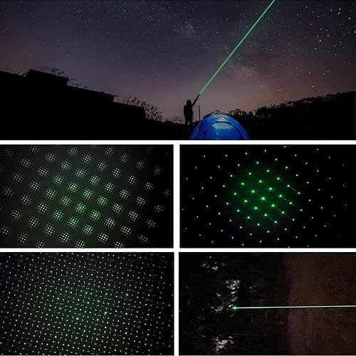 Laser Pointer, Green Laser Pointer, Laser Pointer High Power Green Rechargeable Laser High Power Pointer for Presentations Outdoor Teaching Geese Deterrent thumbnail 8