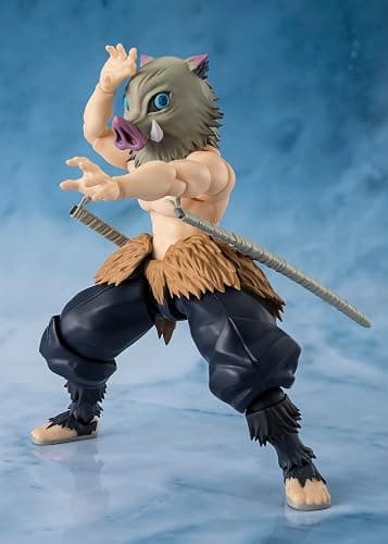 TAMASHII NATIONS - Demon Slayer: Kimetsu no Yaiba - Inosuke Hashibira S.H.Figuarts Action Figure thumbnail 2