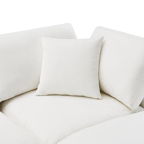 Oversized U-Shaped Modular Sectional Sofa Full Foam Cushions Deep Seat Reversible Chaises Cloud Couch Living Room Convertible Sleeper Chenille Upholstered Sofabed with Movable Ottomans thumbnail 11