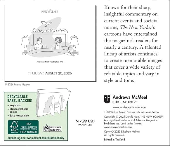 Cartoons from The New Yorker 2026 Day-to-Day Calendar thumbnail 2