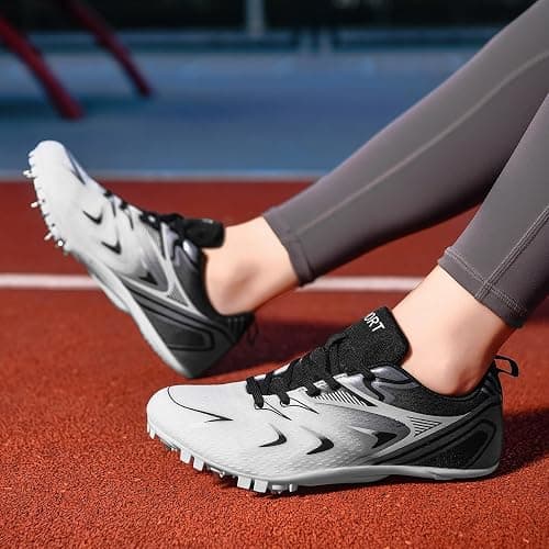  Track Spikes Shoes  Racing Jumping Sprint Shoe thumbnail 9