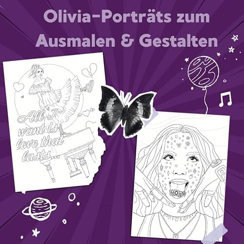 Das Olivia Rodrigo Kreativbuch: Art is a bad idea, right? Mit Kreativideen, Rätseln und Ausmalbildern thumbnail 5
