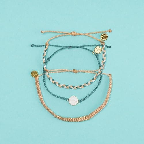 Pura Vida Bracelet Marine Bracelet Stack, 3 Stackable Bracelets Pack for Women thumbnail 2