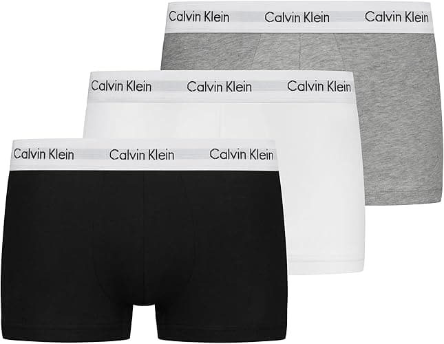 Calvin Klein Boxers Taille Basse Lot de 3 Homme sous-Vêtement - Image 1