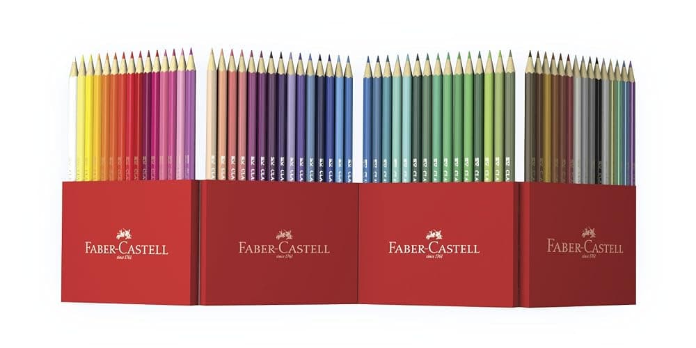 Faber-Castell Colouring Pencils Set of 60 - 💗 thumbnail 4