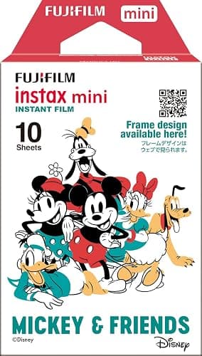 Fujifilm Instant Camera Film 10 Pcs Mickey & Friends INSTAX MINI MIC 2 WW 1 - Image 1