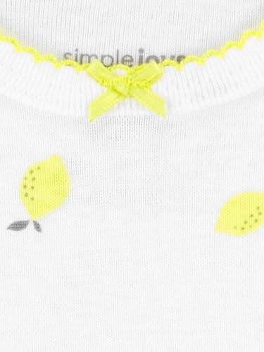 Simple Joys by Carter's Baby-Girls 6-Pack Short-Sleeve Bodysuit thumbnail 4