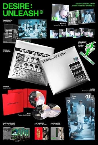 EN-HYPEN 6th Mini Album [DESIRE : UNLEASH] ENGENE Ver (JAKE) - JAKE thumbnail 2