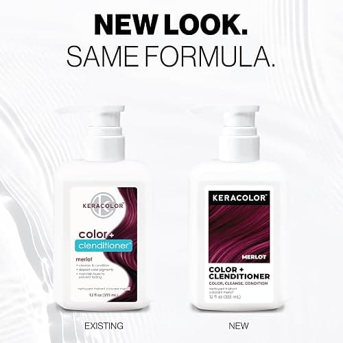 Keracolor Color + Clenditioner, Semi-Permanent Hair Color, 23 Shades thumbnail 2