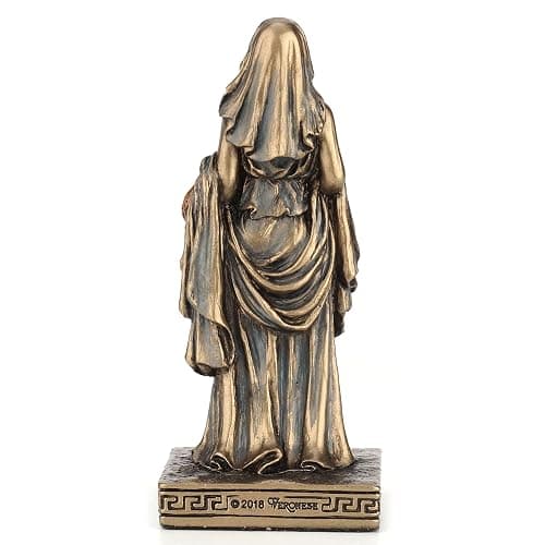 Veronese Design Greek Gods Miniature Figurine (Hestia, Bronze) thumbnail 4