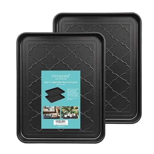 Finorder Multi-Purpose Boot Trays, 2 Pack, 17.6" x 14" x 1.2" - Image 1