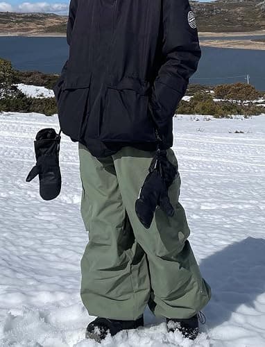 GSOU SNOW Women Men Ski Pants Snowboard Pants Super Baggy Snowboarding Loose Snow Sport Insulation Waterproof Windproof thumbnail 3