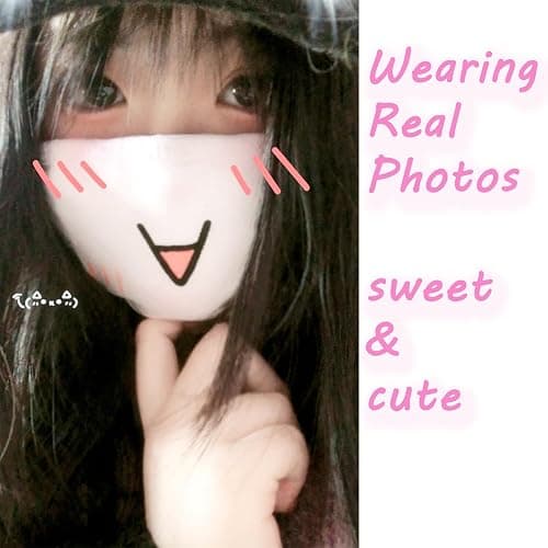 Generic 10pcs Cute Face Mask for Women & Men, Black White Pink Reusable Washable Cotton Full Face Protection for Adult Teens thumbnail 4