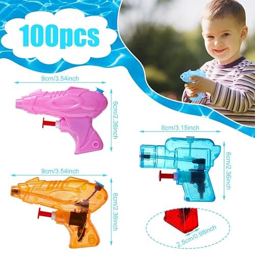 100 pcs water guns thumbnail 3