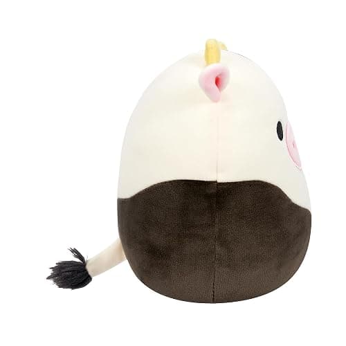 Squishmallows SQCR05373 Connor - Vaca Blanca y Negra, 19 cm, Multicolor thumbnail 4