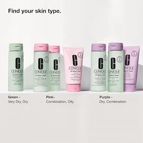 Clinique All About Clean Liquid Facial Soap Mild | Gentle Face Cleanser For Dry Combination Skin | Type 2 Face Wash | Step 1 in 3-Step Skin Care Routine thumbnail 6