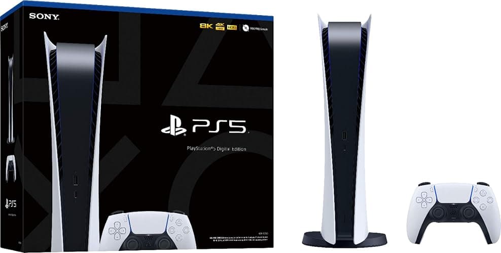 Playstation 5 Digital Edition PS5 Gaming (Disc Free) Console (Renewed) thumbnail 2