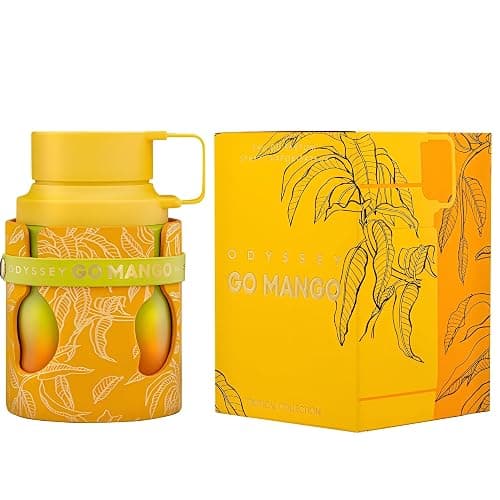Armaf Odyssey Go Mango Tropical Collection – Fruity, Woody, Amber, Vanilla – Eau de Parfum Spray Long-Lasting Fragrance for Unisex, 3.4 Ounce / 100 ml thumbnail 2