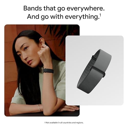 Google Fitbit Air - Screenless Activity Tracker with Fitness, Heart Rate, and Sleep Tracking - Personalized AI-Powered Coaching - Up to 7 Days’ Battery Life - Works with iOS and Android - Obsidian thumbnail 12