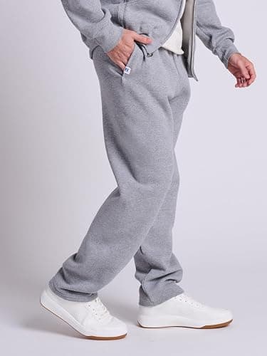 Russell Athletic Men's Dri Power Fleece Open Bottom Sweatpants with Pockets, Relaxed Fit, Moisture Wicking thumbnail 5