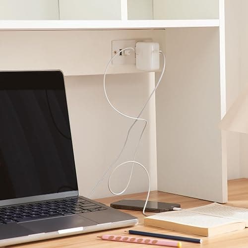 DormCo The College Cube - Desk Bookshelf - White Color thumbnail 7