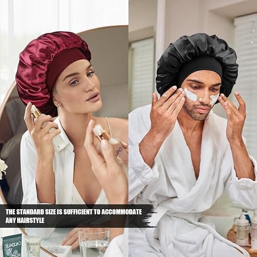silk bonnet balck thumbnail 6