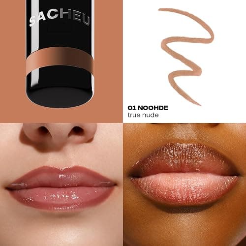 Sacheu Lip Liner STAY-N Peel Off Lip Stain — Long Lasting Matte Lip Tattoo Transfer Proof Lipstain Infused with Hyaluronic Acid & Vitamin E for All Skin Types — Vegan & Cruelty-Free, nOOHde thumbnail 2