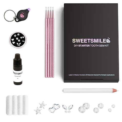 Sweet Smile | The Original DIY Tooth Gem Kit | Tooth Gem Starter Kit | Teeth Gems | Made in Los Angeles, CA - Image 1