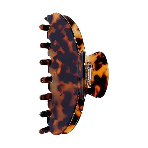 OideGuiing Durable Acetate Hair Clips - 4-Inch Tortie Claw Clips for Fine and Thick Hair (Tortie) - Image 1
