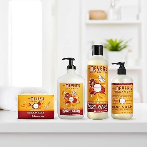 MRS. MEYER'S CLEAN DAY Hand Soap, Clementine, Made with Essential Oils, 12.5 oz - Pack of 3 thumbnail 10