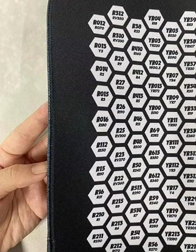 Wook Books Color Swatch Desk Mat – 23" x 14" Compatible with Ohuhu Honolulu Alcohol Markers thumbnail 3