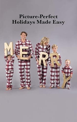 PajamaGram Christmas Pajamas For Family - Family Christmas PJs Matching Sets thumbnail 2
