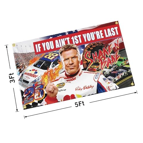 OOOYIY If You Ain't 1st First You're Last Flag College Flags 3×5 Feet Funny Poster Banner Wall Outdoor Hanging Flag with 4 Brass Grommets for College Dorm Room Decor thumbnail 3