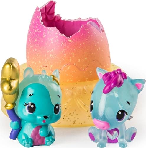 Hatchimals Colleggtibles Season 4 Hatch Bright Mystery 2-Pack with Nest thumbnail 6