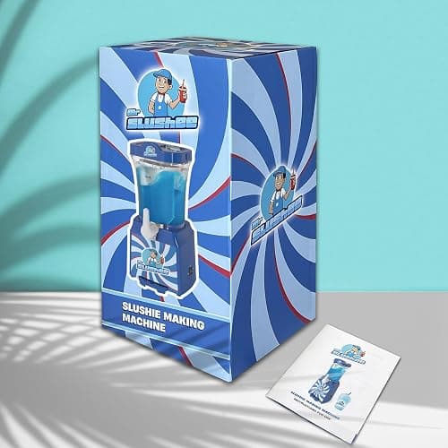 Mr Slushee Slushie Machine for home, New and Improved Countertop Slushy Maker for Kitchen, 34 fl oz, Ice Cold Frozen Slush Drink, Slushy Cup, Turns Your Favorite Sodas into Slushies. thumbnail 7