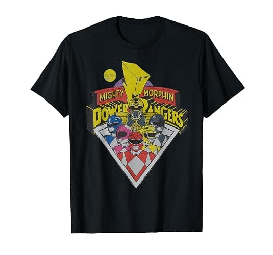 Power Rangers Logo Group T-Shirt - Image 1