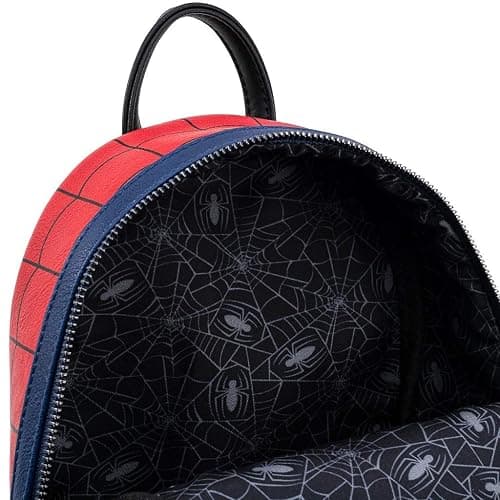 Loungefly Marvel Spider Man Classic Cosplay Womens Double Strap Shoulder Bag Purse thumbnail 3