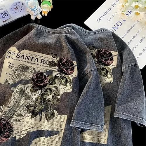 Dynict Y2k T-Shirt Letter Print Oversized thumbnail 5
