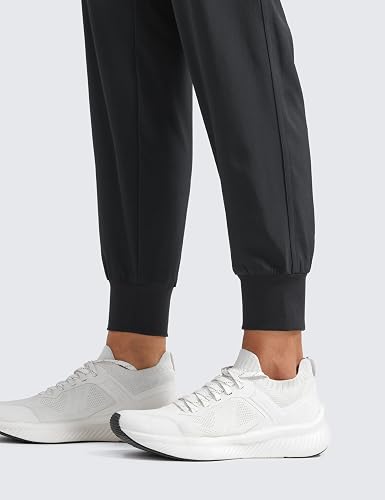 CRZ YOGA Women's Lightweight Workout Joggers 27.5" - Travel Casual Outdoor Running Athletic Track Hiking Pants with Pockets thumbnail 6