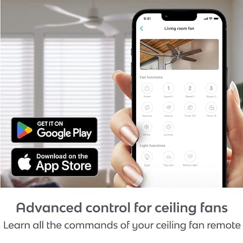 BOND | Add Wifi to Ceiling Fan, Fireplace or Motorized shades | Works with Alexa, Google Home | Remote Control with App | Works with iPhone or Android thumbnail 5
