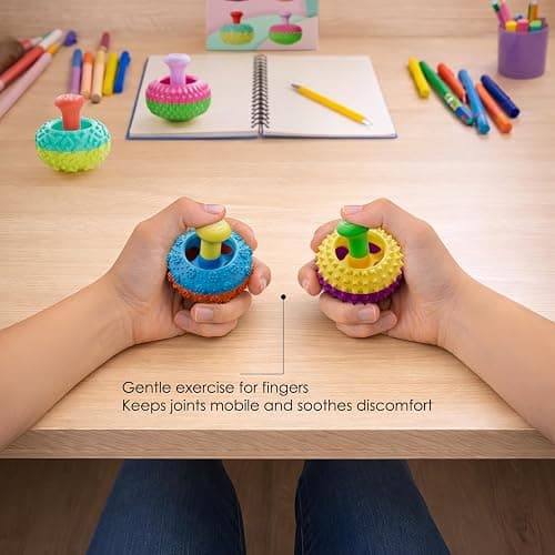 Silicone Thumb Rocker Fidget Toys for Kids Adults ,4PCS Stress Relief Sensory Toys for Autism ADHD Anxiety,Fun Textures Gadgets,Office Desk Toy,Stocking Stuffers for Women Men Teen Gifts thumbnail 6