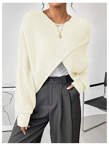 Verdusa Sweater Tops Old Money thumbnail 4