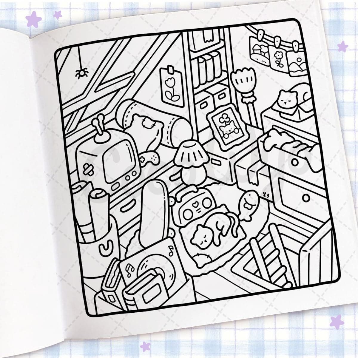 Cozy Corner: A Calm and Comforting Colouring Book thumbnail 10