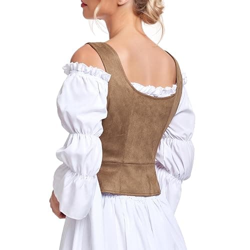 Century Star Corset Tops for Women Pirate Vest Renaissance Costume Medieval Viking Victorian Halloween Costumes Plus Size thumbnail 3