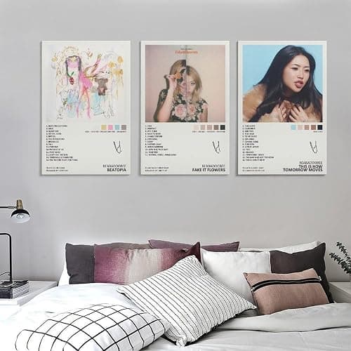 Beabadoobee Poster Beatopia Fake It Flowers This Is How Tomorrow Moves Music Album Cover Signed Limited Canvas Poster Wall Art Decor for Living Room Bedroom Decoration Unframe:08x12inch(20x30cm) - Beabadoobee Poster Beatopia Fake It Flowers This Is How Tomorrow Moves Music Album Cover Signed Limited - Unframe:08x12inch(20x30cm) thumbnail 5