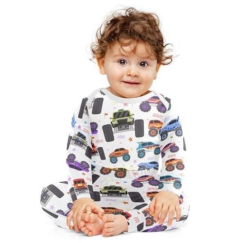 vvfelixl Baby Bodysuits Pants Sets Border Collie Dog Long Sleeve Baby Clothes For Boys Girls 0-24 Months Cow Pattern thumbnail 2
