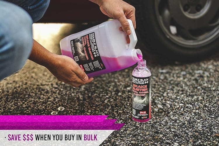 P & S PROFESSIONAL DETAIL PRODUCTS - Brake Buster Wheel Cleaner - Non Acid, Removes Brake Dust, Oil, Dirt, Light Corrosion (1 Gallon) - 128 Fl Oz (Pack of 1) thumbnail 2