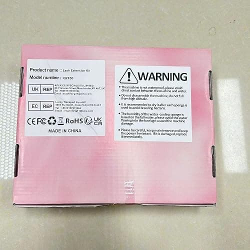 Lash Extension Kit Professional Eyelash Extensions Supplies Training for Beginners Mannequin Head Grafting Lash USB Fan Lash Shampoo Brush Spraye 0.07D Curl Mix 8-15mm Practice Eyelash Strips thumbnail 9
