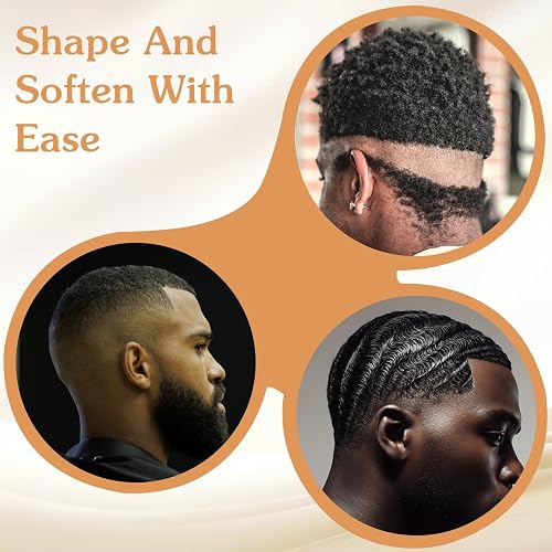 ElevateTech Club Wave Brush for Men, 4 Pcs Natural Boar Bristle 2-Sided Club Brush for Men Barbers Medium Hard Hair Brushes for Thick Coarse Curly Hair, Detangling, Smoothing, 360 Curved Wave-Styles thumbnail 6
