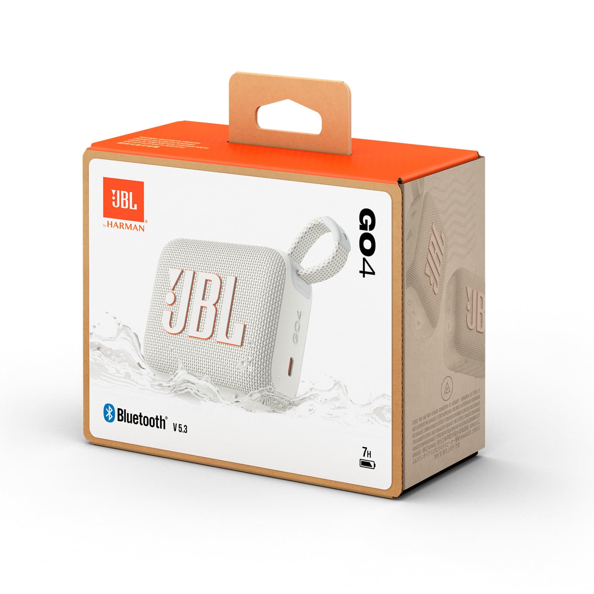 JBL GO 4 – Ultra-Portable Bluetooth Speaker with AURACAST, Powerful Sound, 15H Playtime & Sleek Design, JBLGO4WHT, White thumbnail 9